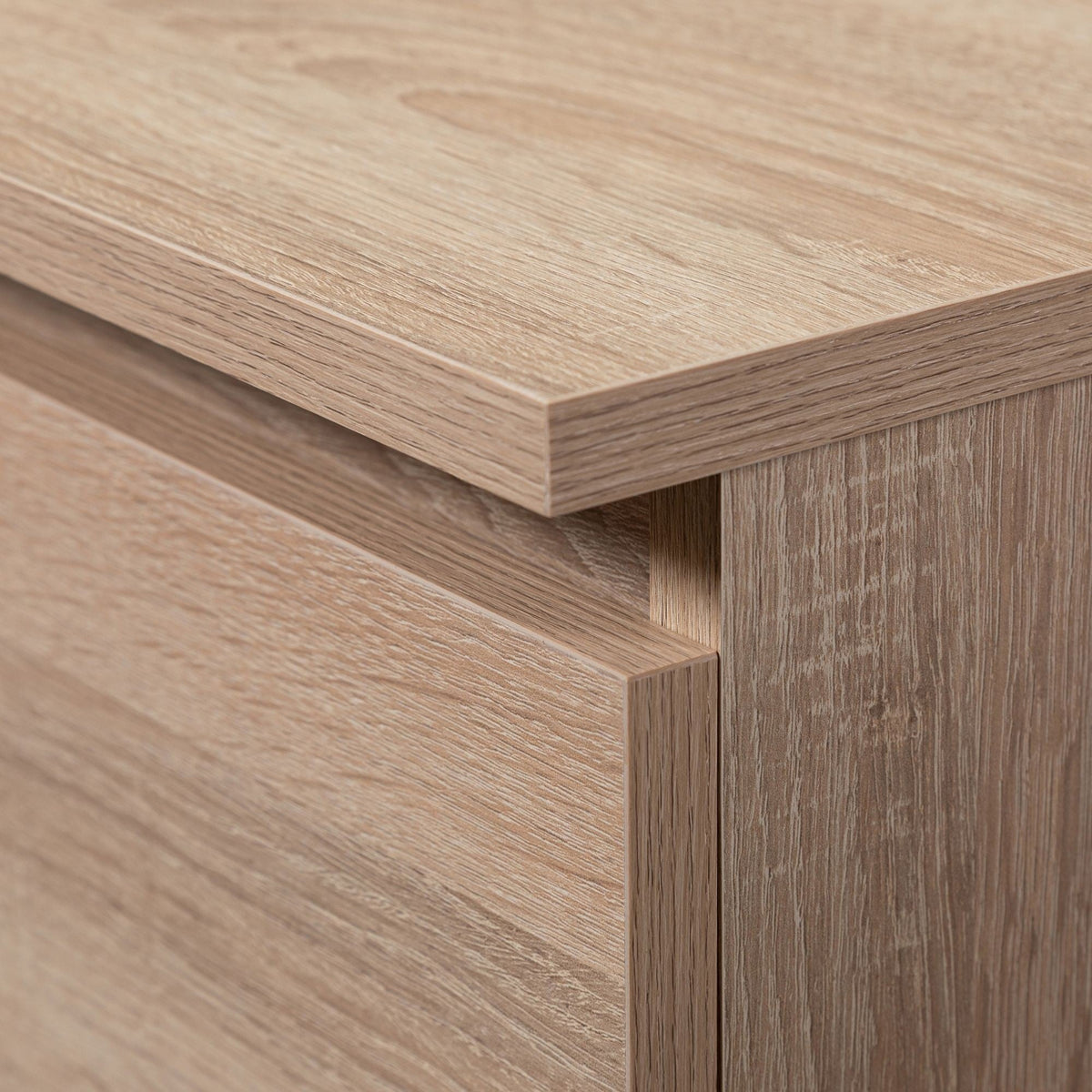 Cassettiera 60 cm 2 Cassetti – Rovere Sonoma