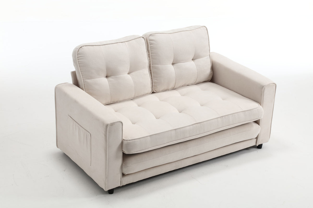 Divano Letto Futon Convertibile 3 Posizioni