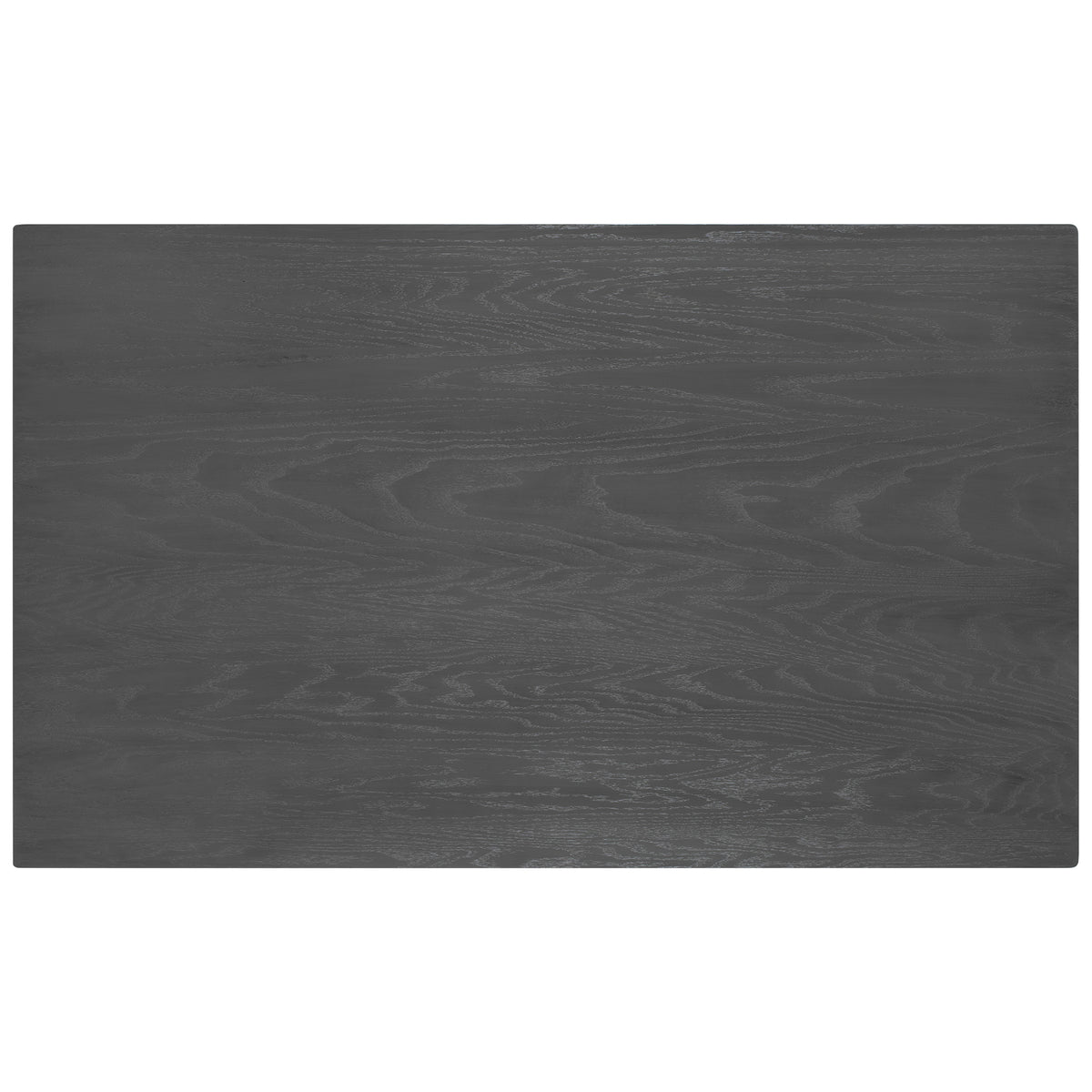 Set Tavolo Pranzo 6 Pezzi Legno Grigio Bianco