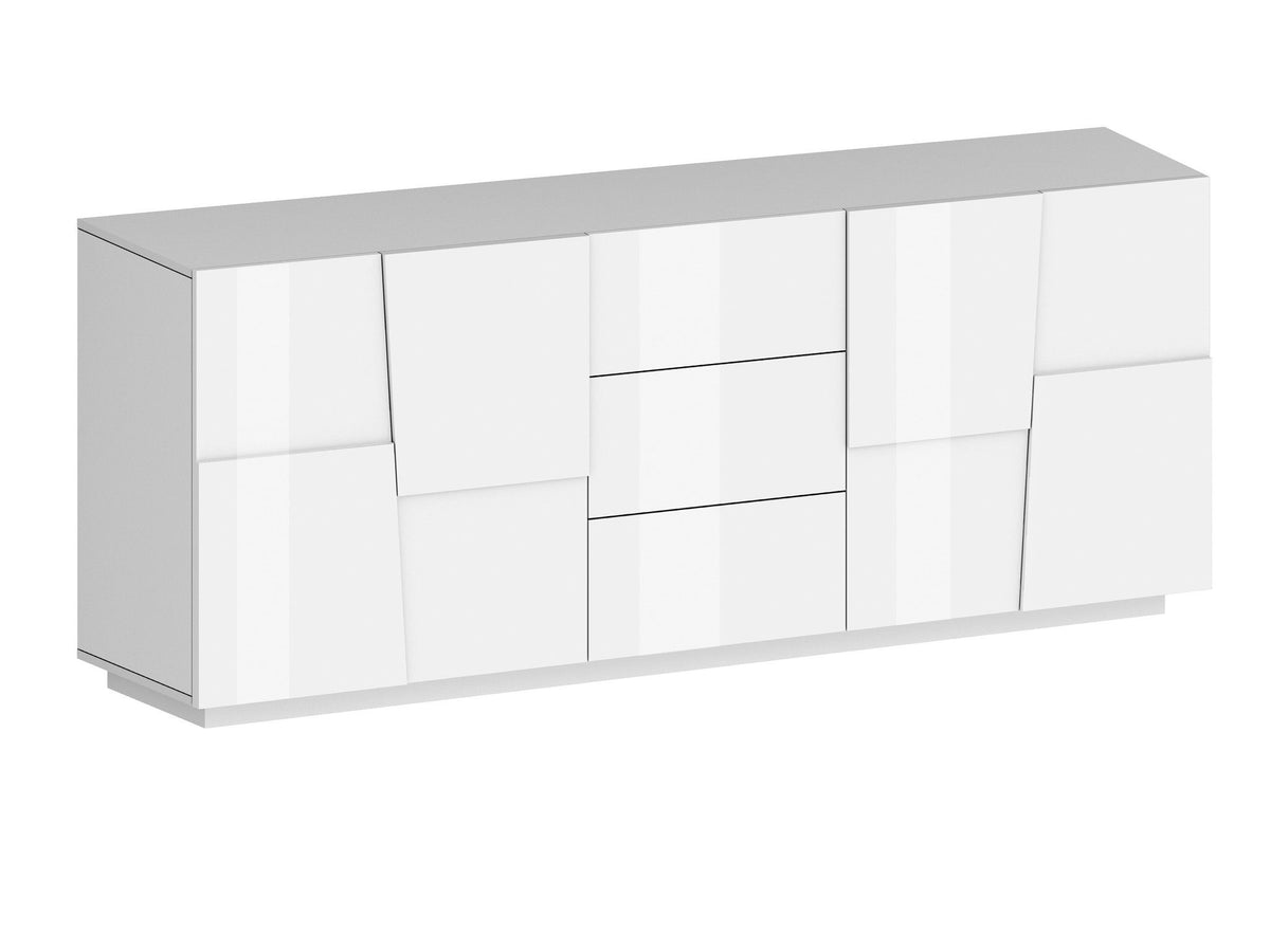 Credenza PONGO a 4 ante e 3 cassetti.