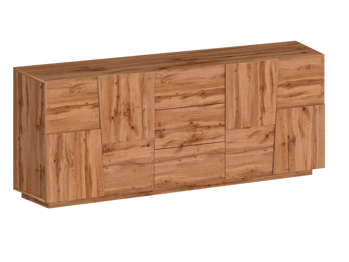 Credenza PONGO a 4 ante e 3 cassetti.