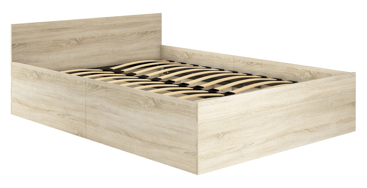 Letto Contenitore CLP 140x200 cm con Rete – Sonoma