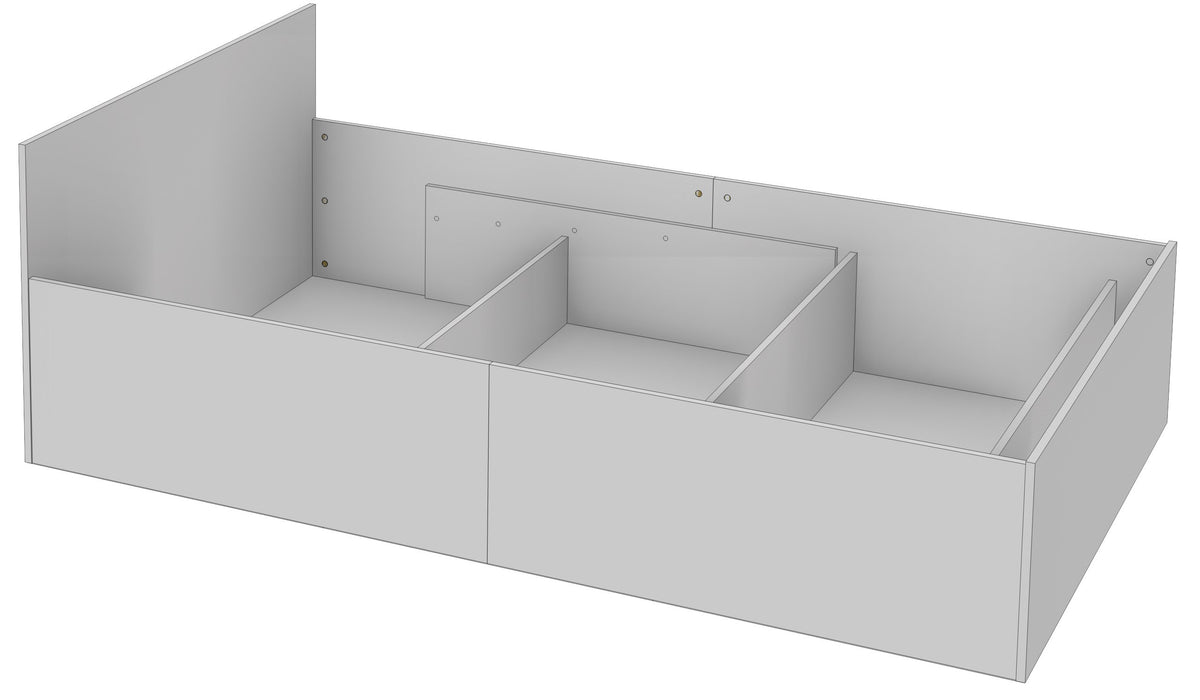 Letto Contenitore 160x200 cm con Rete – Rovere Sonoma