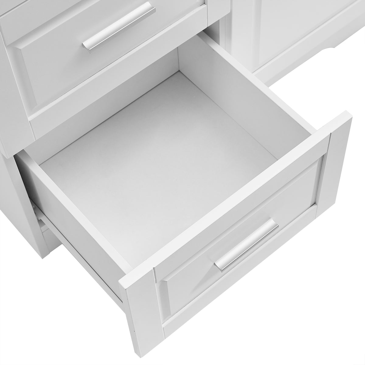 Mobile Bagno Alto Porte Cassetti Bianco