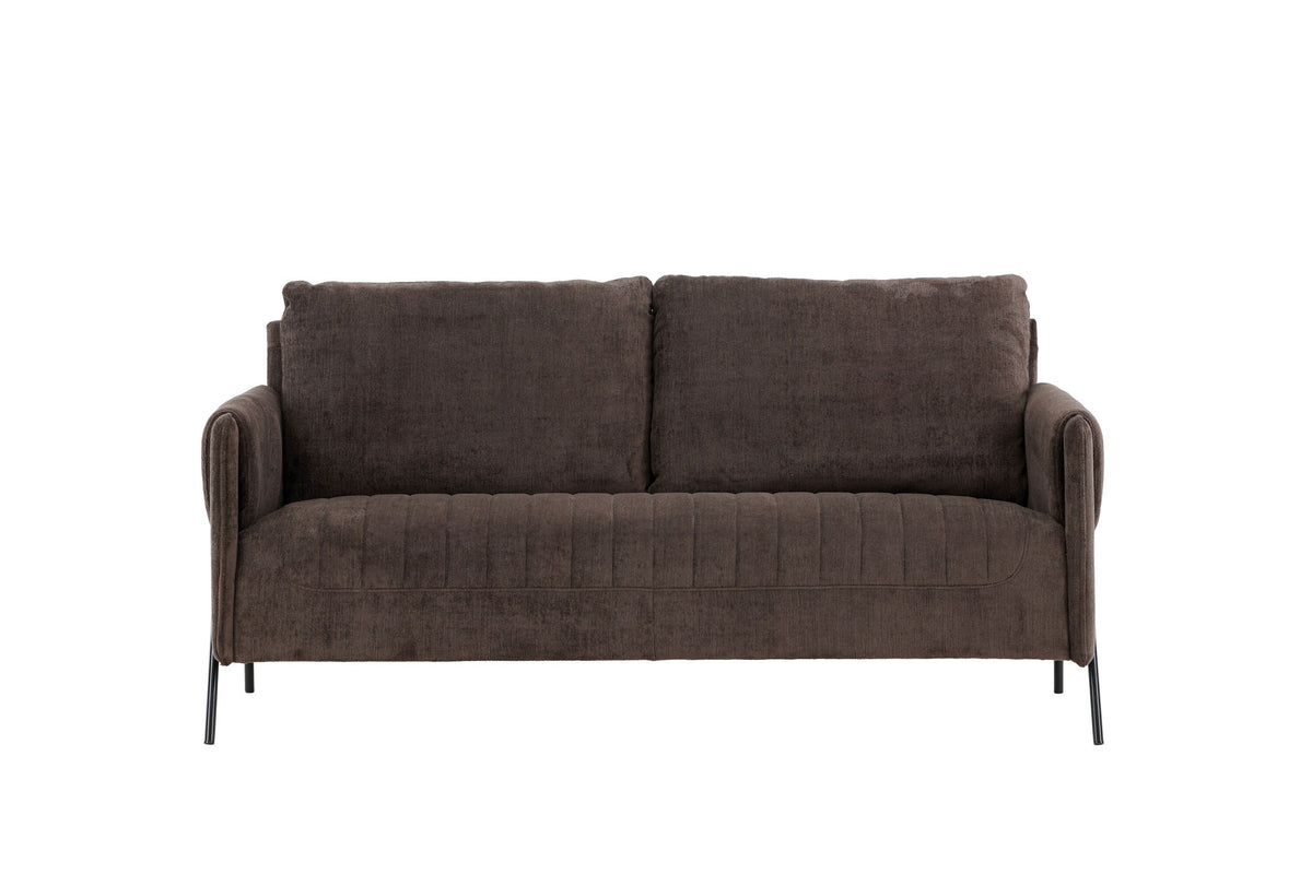 Indigo 2-seat Sofa - Brown