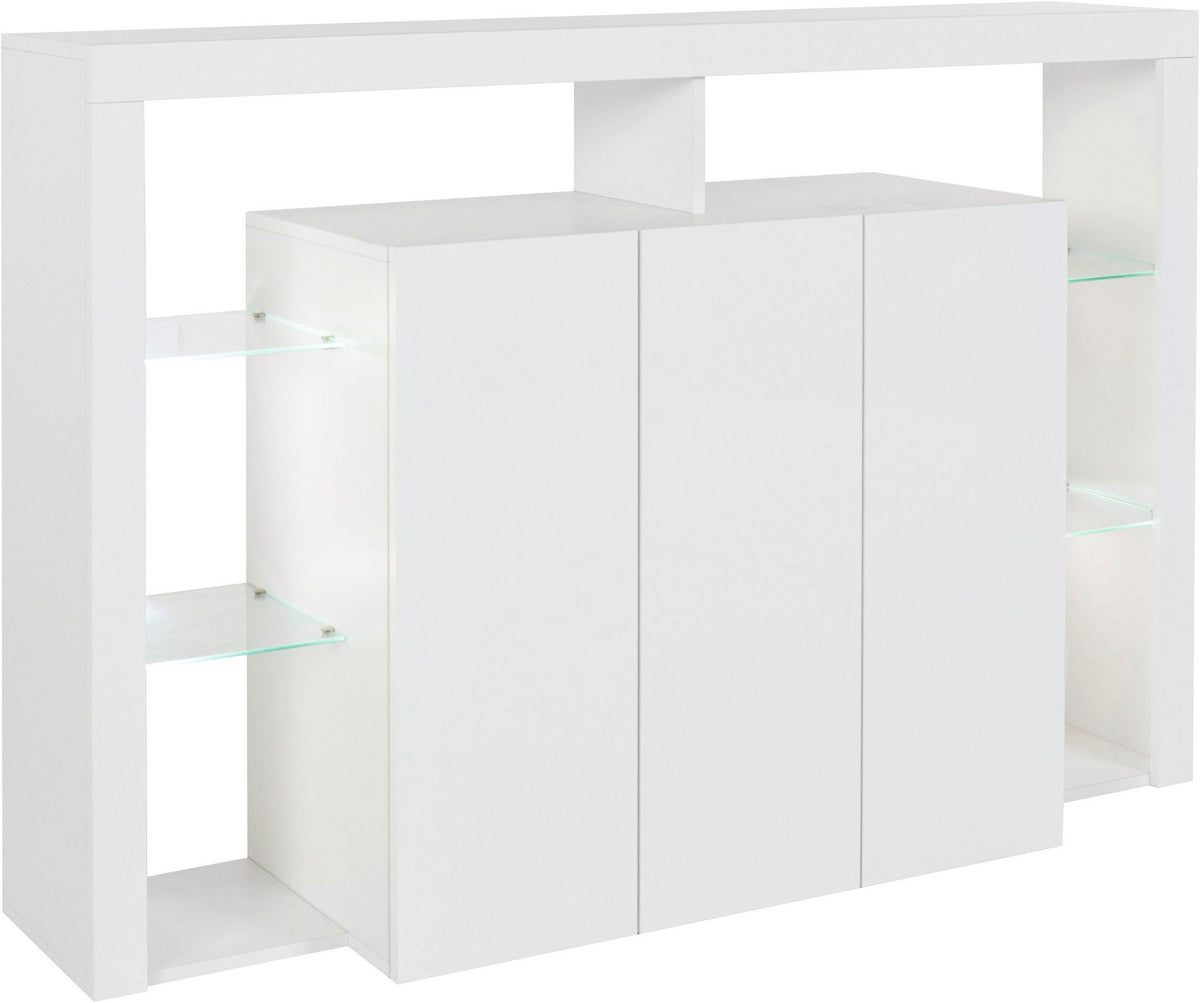 Madia alta ESSENTIAL da 150 cm con 3 ante.