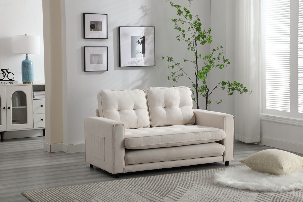 Divano Letto Futon Convertibile 3 Posizioni