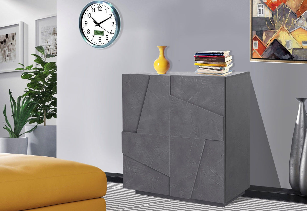 Credenza PING 80 cm 2 ante battenti.