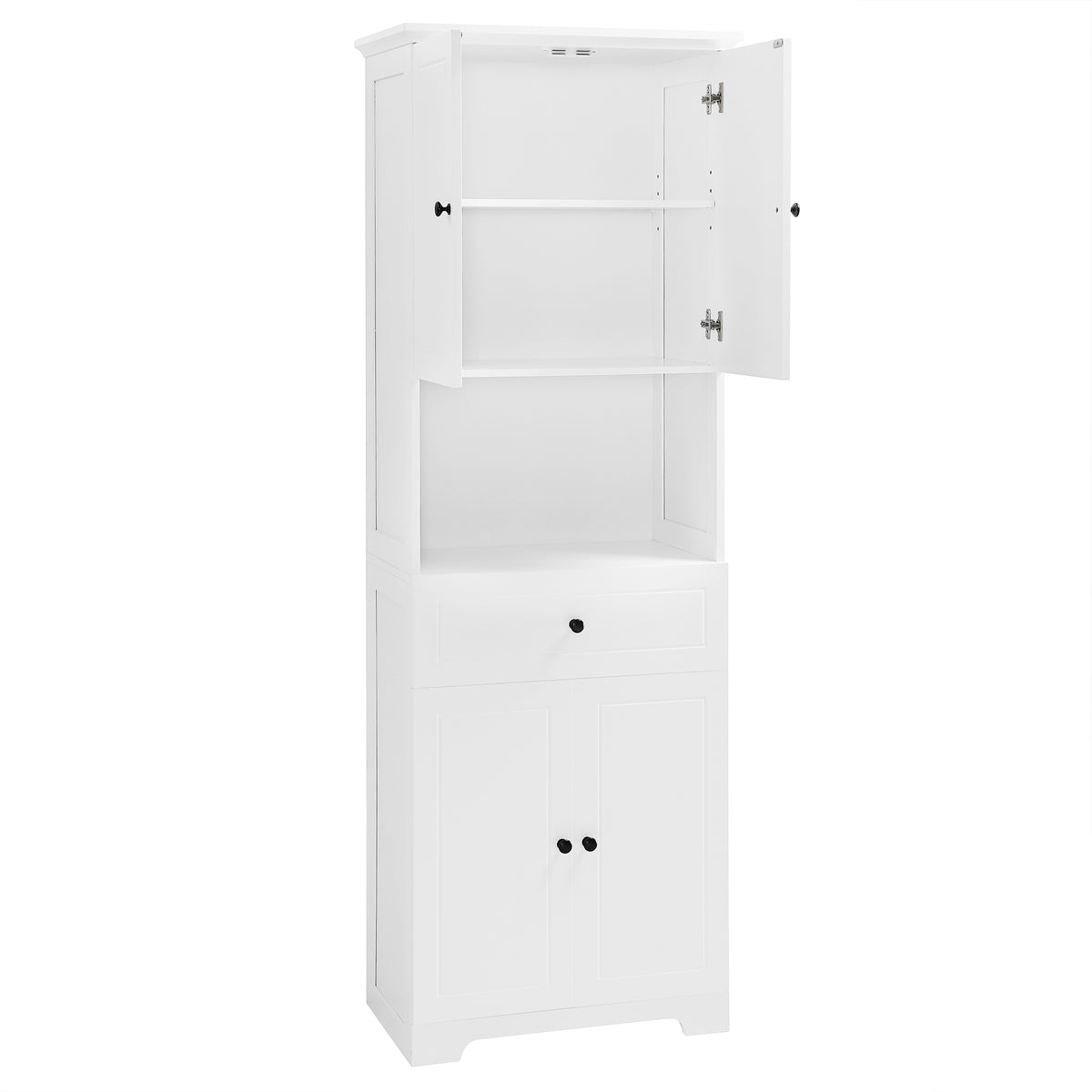 Credenza LED 3 Porte Ripiano Regolabile