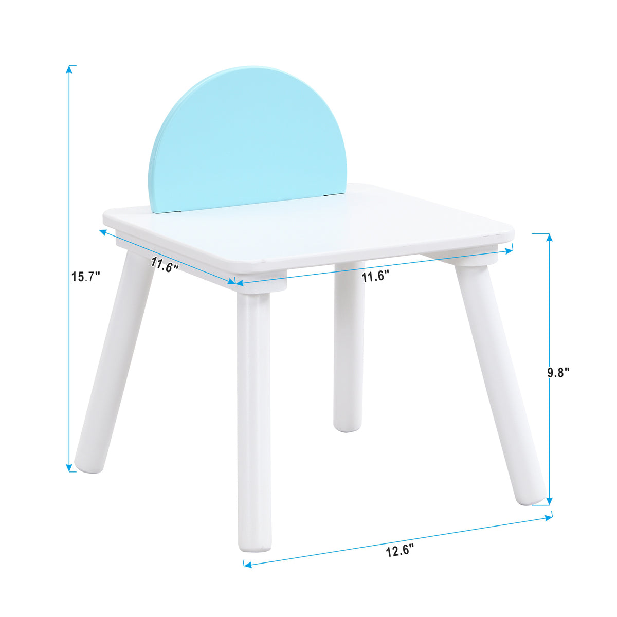 Set Tavolo Bambini 4 Sedie