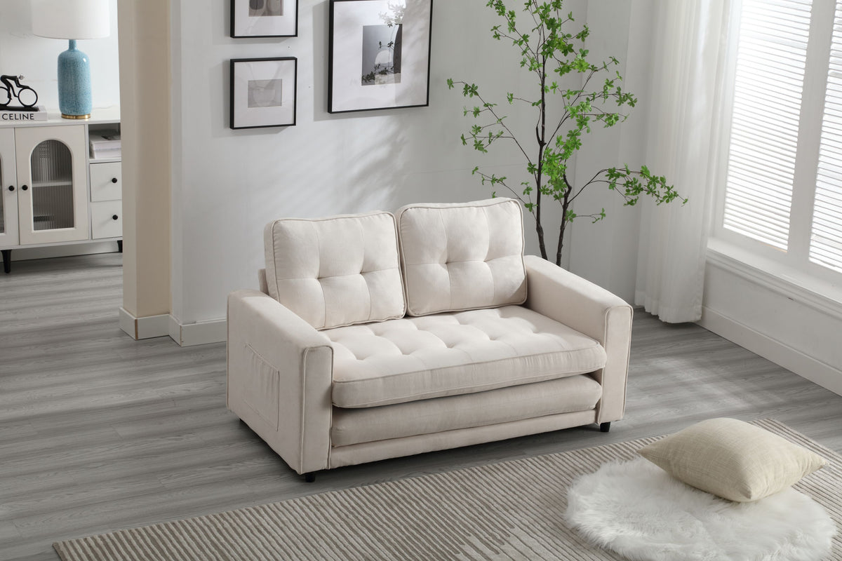 Divano Letto Futon Convertibile 3 Posizioni