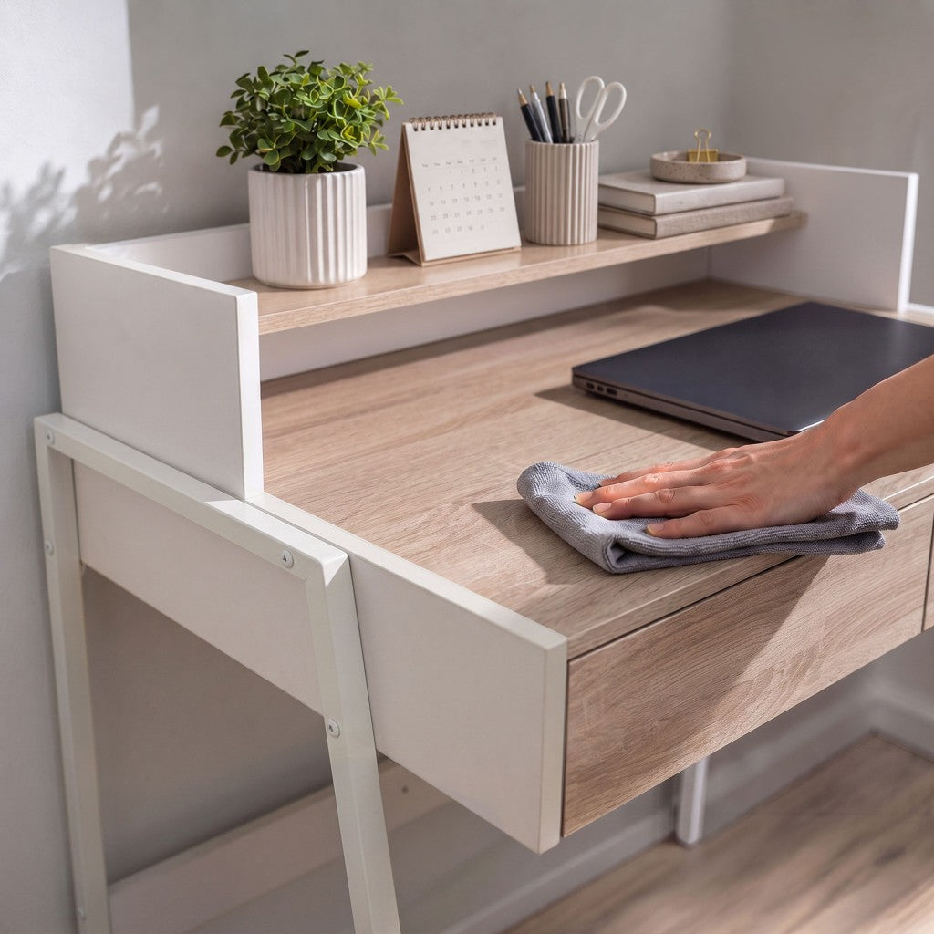 Scrivania Industriale Linea 78 cm 2 Cassetti – Sonoma