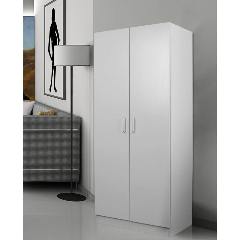 NNECN Two-Door Hanging Wardrobe-3